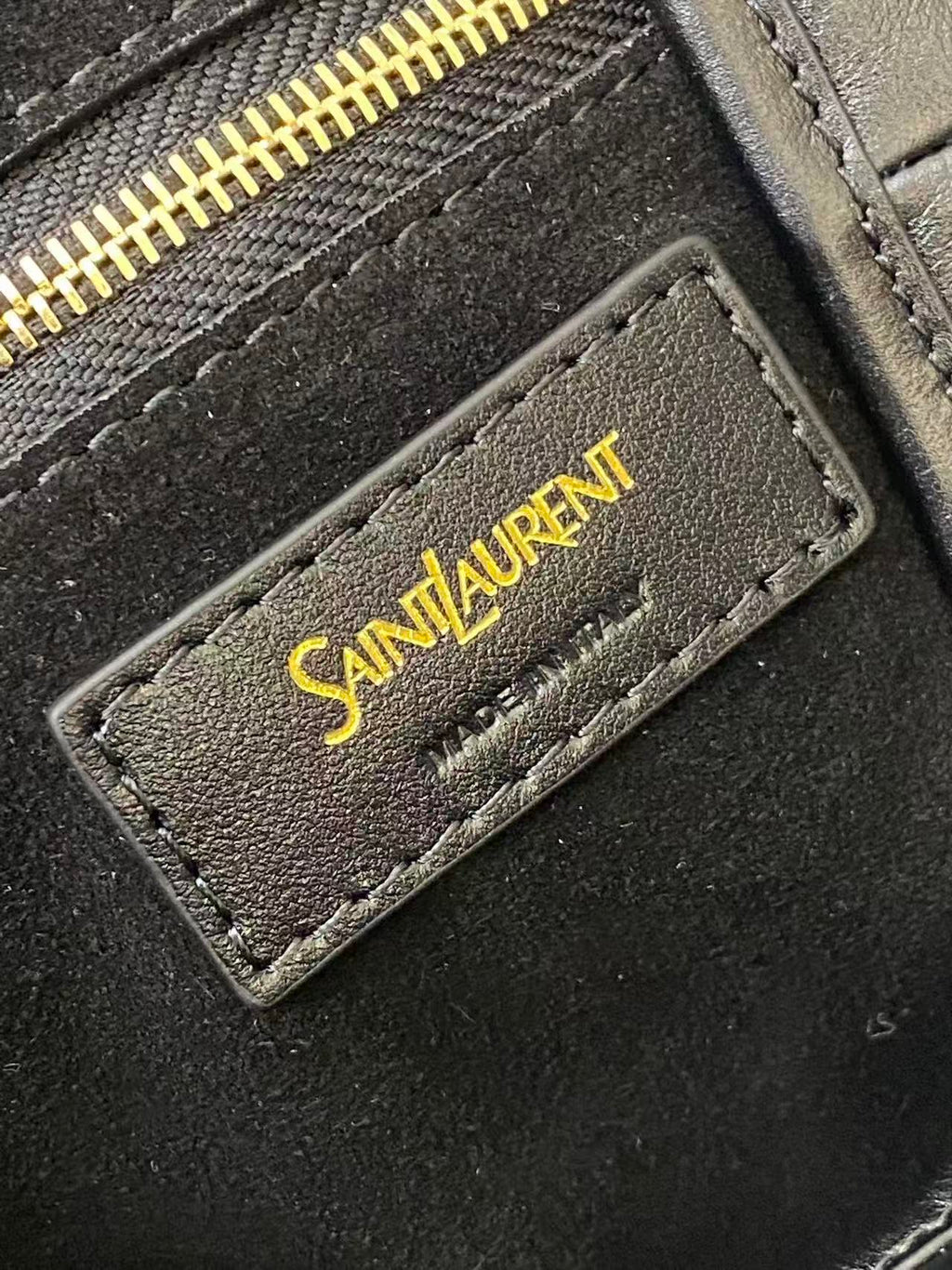 YSL 26S MOMBASA HOBO BAG MEDIUM IN BLACK CALFSKIN
