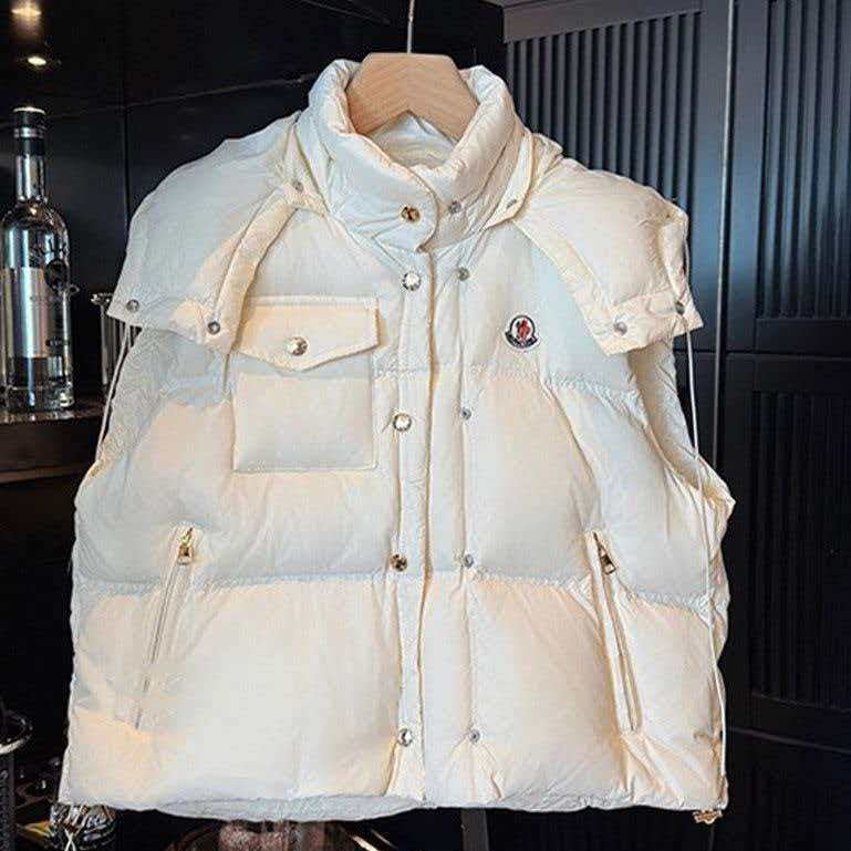 MONCLER 25S JACKET IN CREAM WHITE 13526
