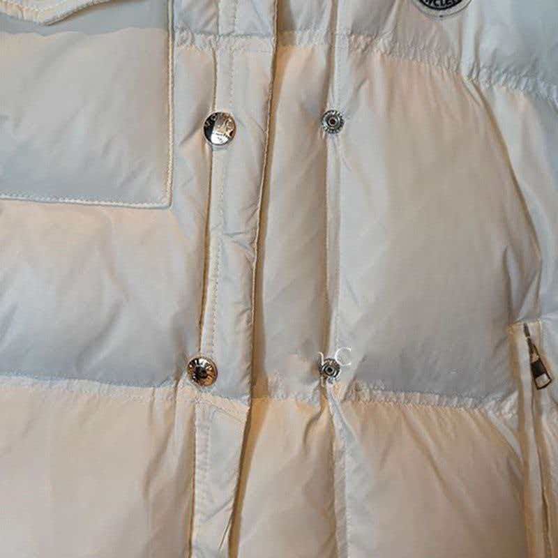 MONCLER 25S JACKET IN CREAM WHITE 13526