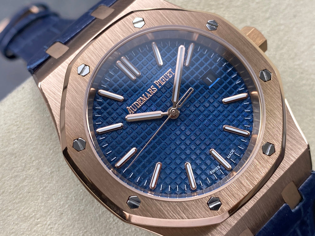 AUDEMARS PIGUET ROYAL OAK SELFWINDINGBLUE DIAL