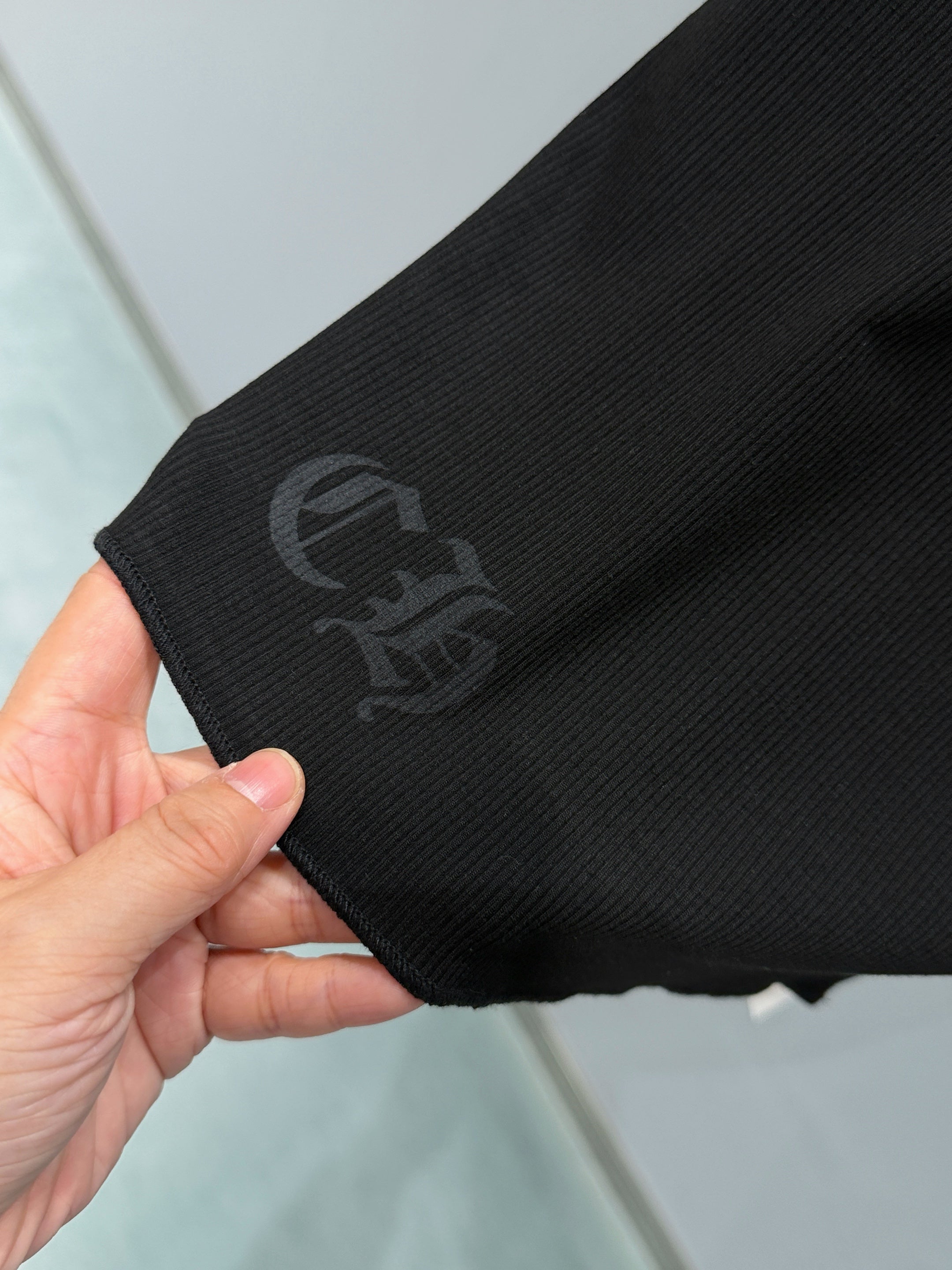 CHROME HEARTS HORSESHOE LOGO TANKTOP IN BLACK