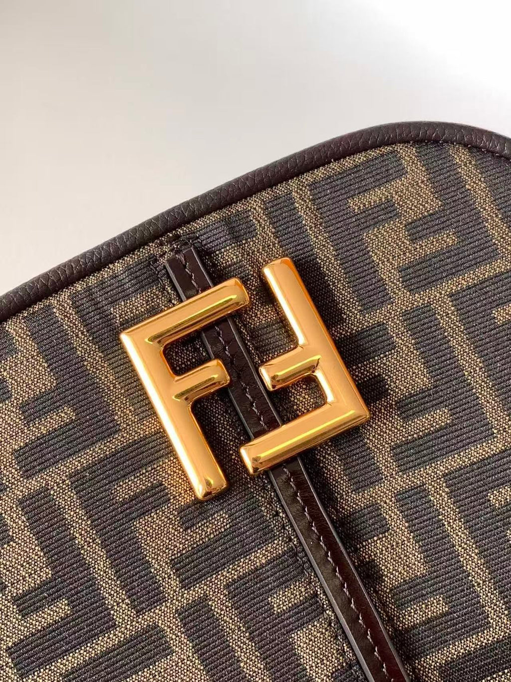 FENDI C'MON SMALL BAG IN  FF JACQUARD