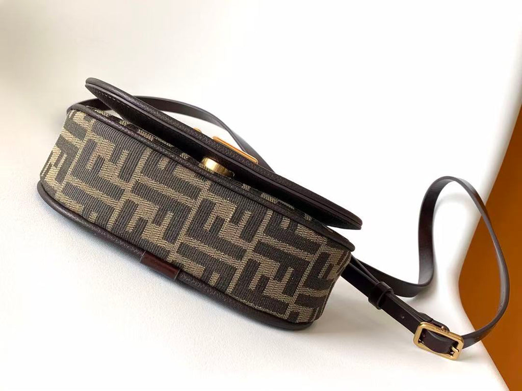 FENDI C'MON SMALL BAG IN  FF JACQUARD