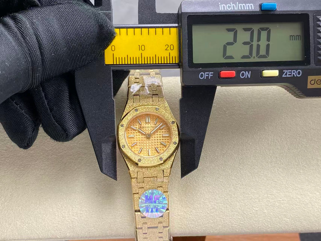 AUDEMARS PIGUET 26S ROYAL OAK MINI WATCH IN GOLD STAINLESS STEEL