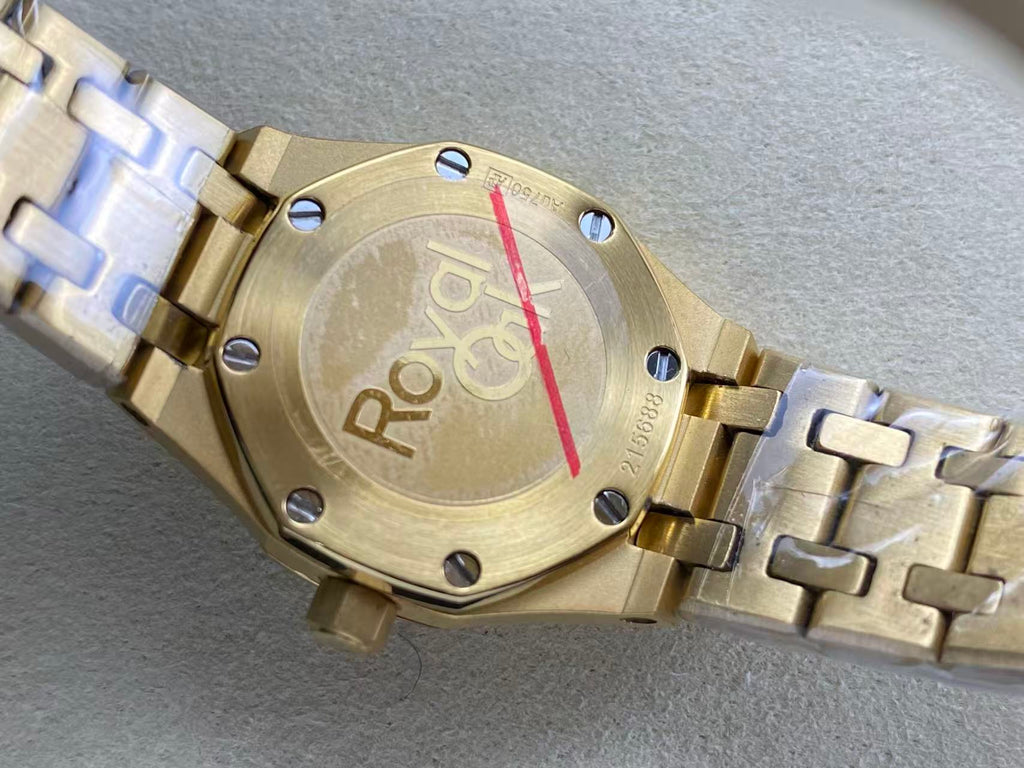 AUDEMARS PIGUET 26S ROYAL OAK MINI WATCH IN GOLD STAINLESS STEEL