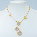 High-Quality Silver Alloy - 14K Gold Plated
