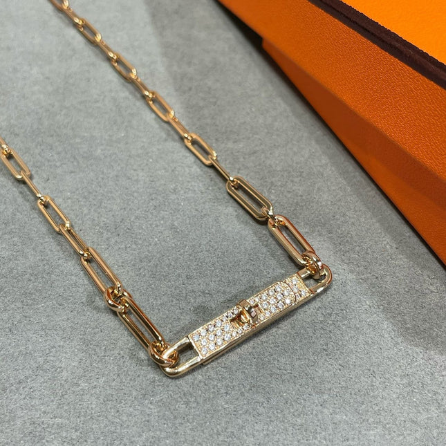 HM KELLY CHAINE CHOKER NECKLACE
