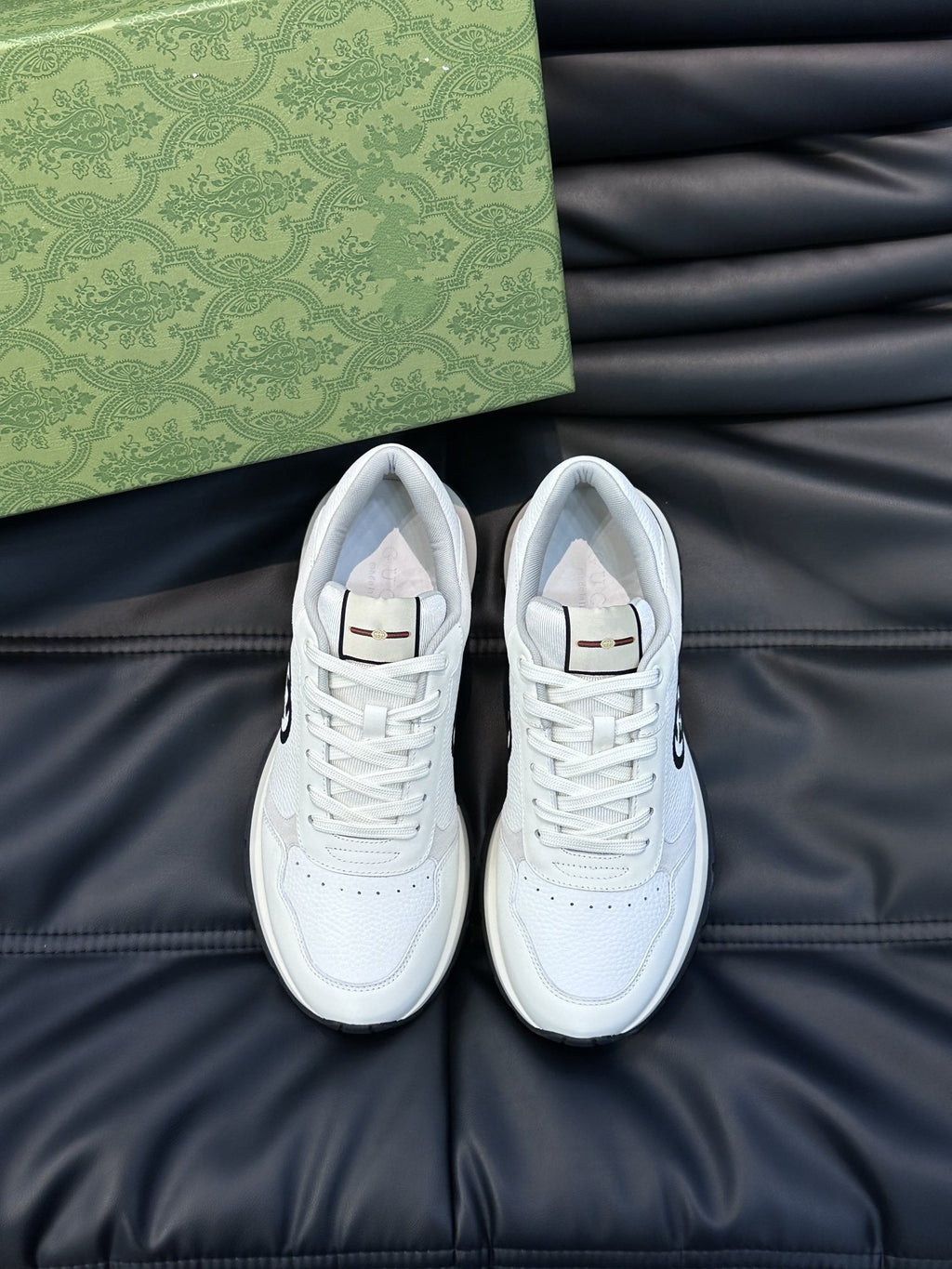 GG TRAINERS BROWN WHITE