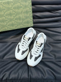 GG RETRO RHYTON SNEAKERS SHOES BLACK WHITE