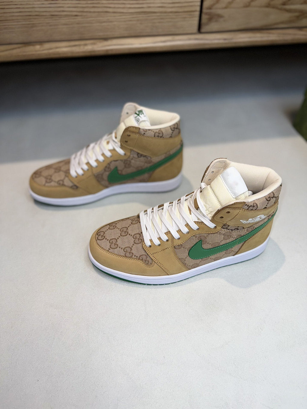 GG AIR JORDAN BROWN GREEN