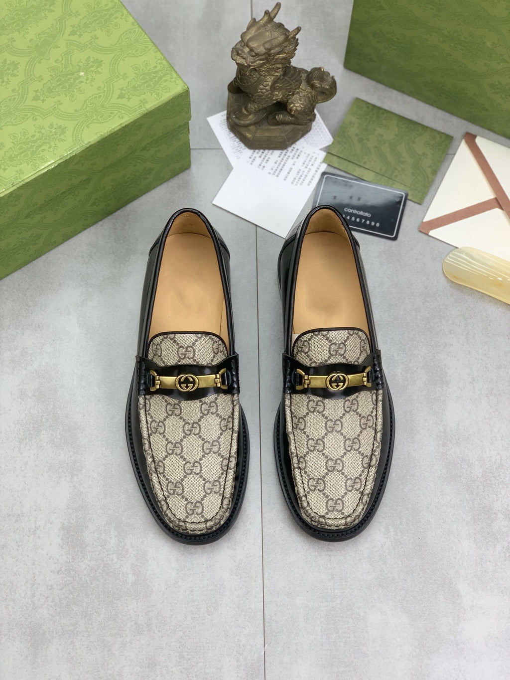GG LOAFER MEN'S BROWN LEATHER