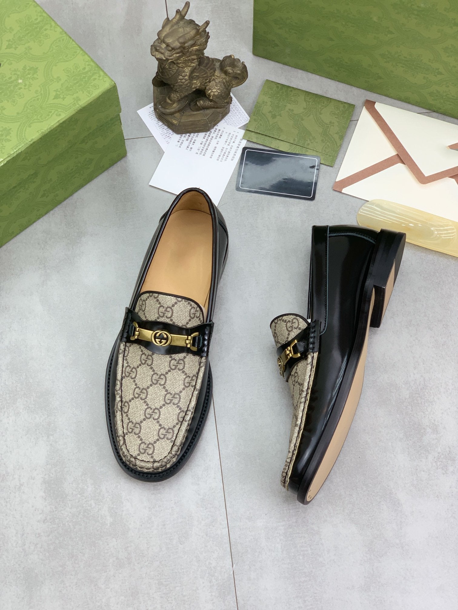 GG LOAFER MEN'S BROWN LEATHER