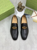 GG MEN'S LOAFER BLACK COWHIDE