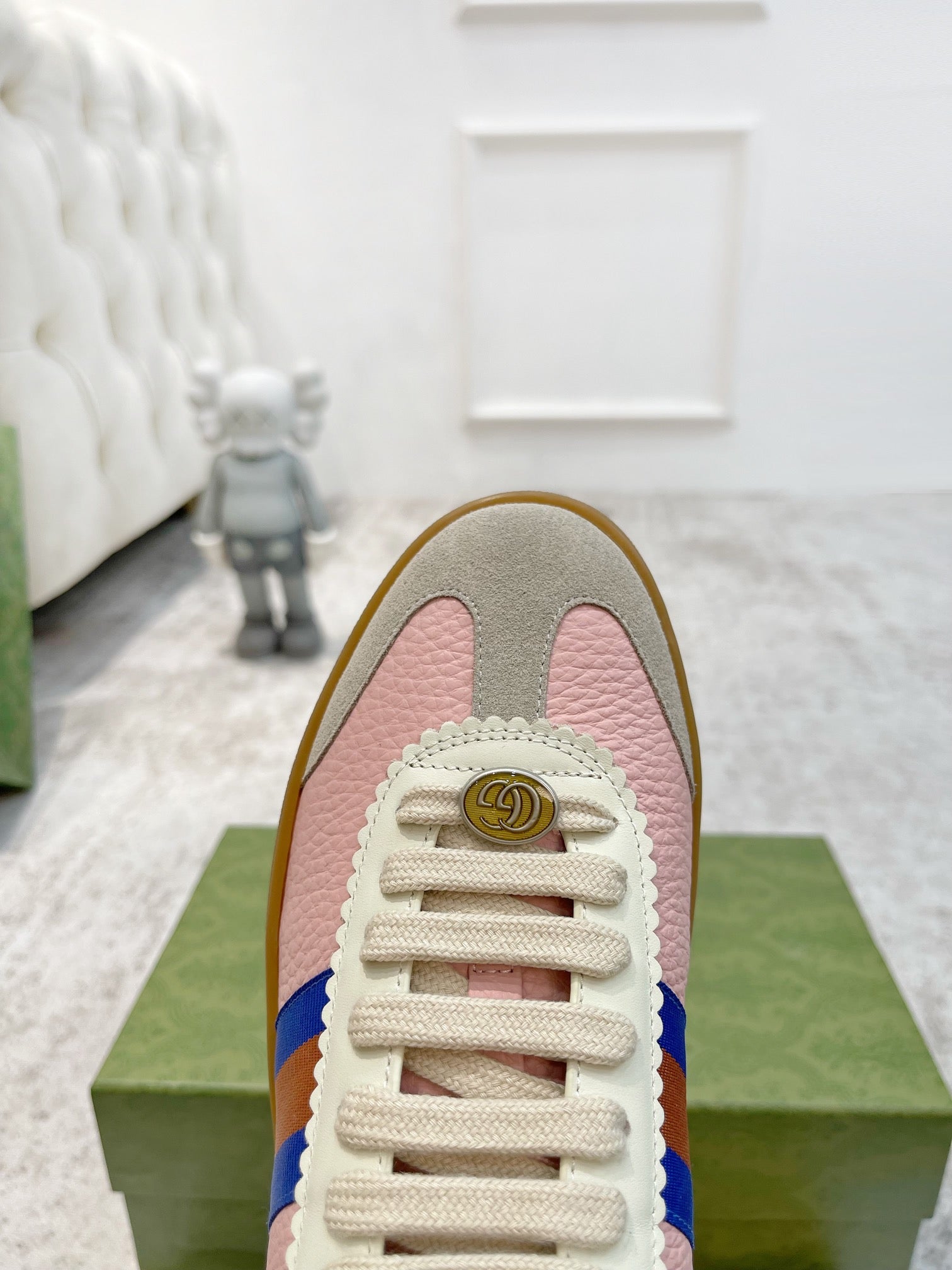 GG SNEAKERS ARDESIA PINK LEATHER