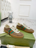 GG SNEAKERS ARDESIA BROWN WHITE LEATHER