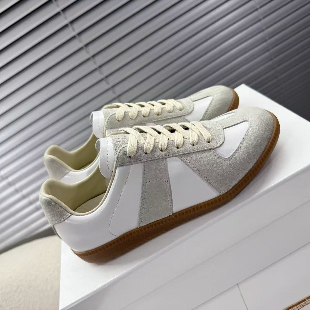 MAISON MARGIELA REPLICA SNEAKER OFF WHITE IN SUEDE