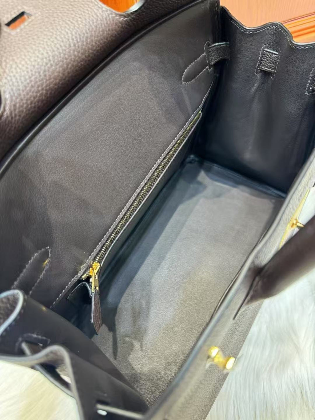 HM BIRKIN 35CM IN CHOCOLATE BROWN TOGO LEATHER GOLD HARDWARE