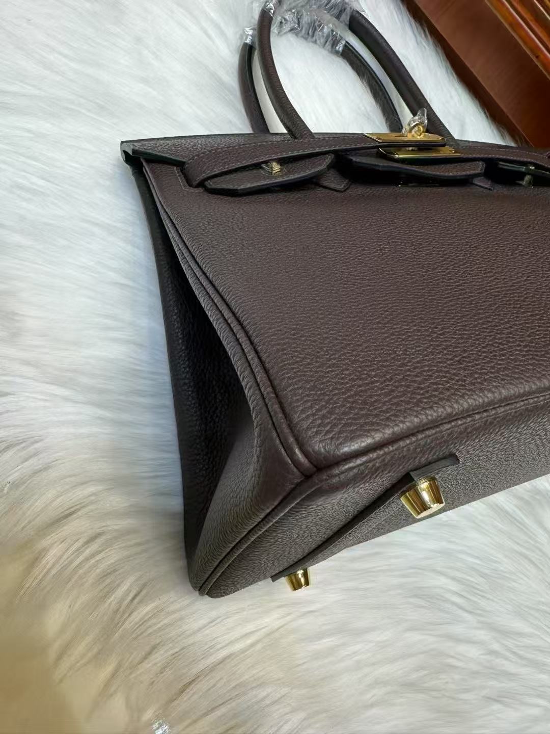 HM BIRKIN 35CM IN CHOCOLATE BROWN TOGO LEATHER GOLD HARDWARE