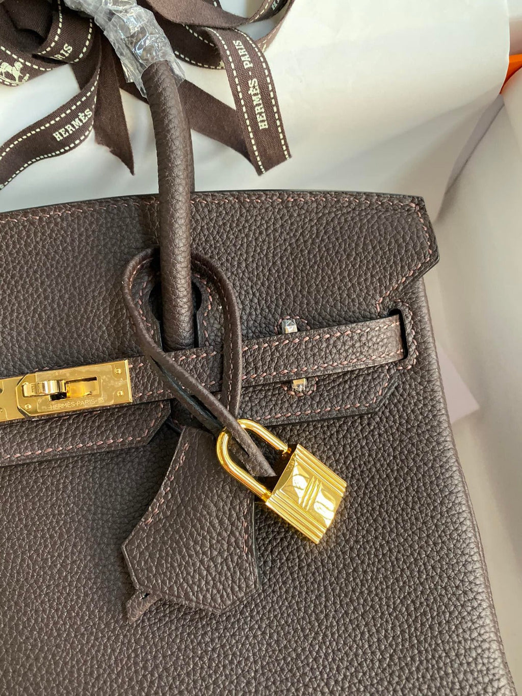 HM BIRKIN 35CM IN CHOCOLATE BROWN TOGO LEATHER GOLD HARDWARE