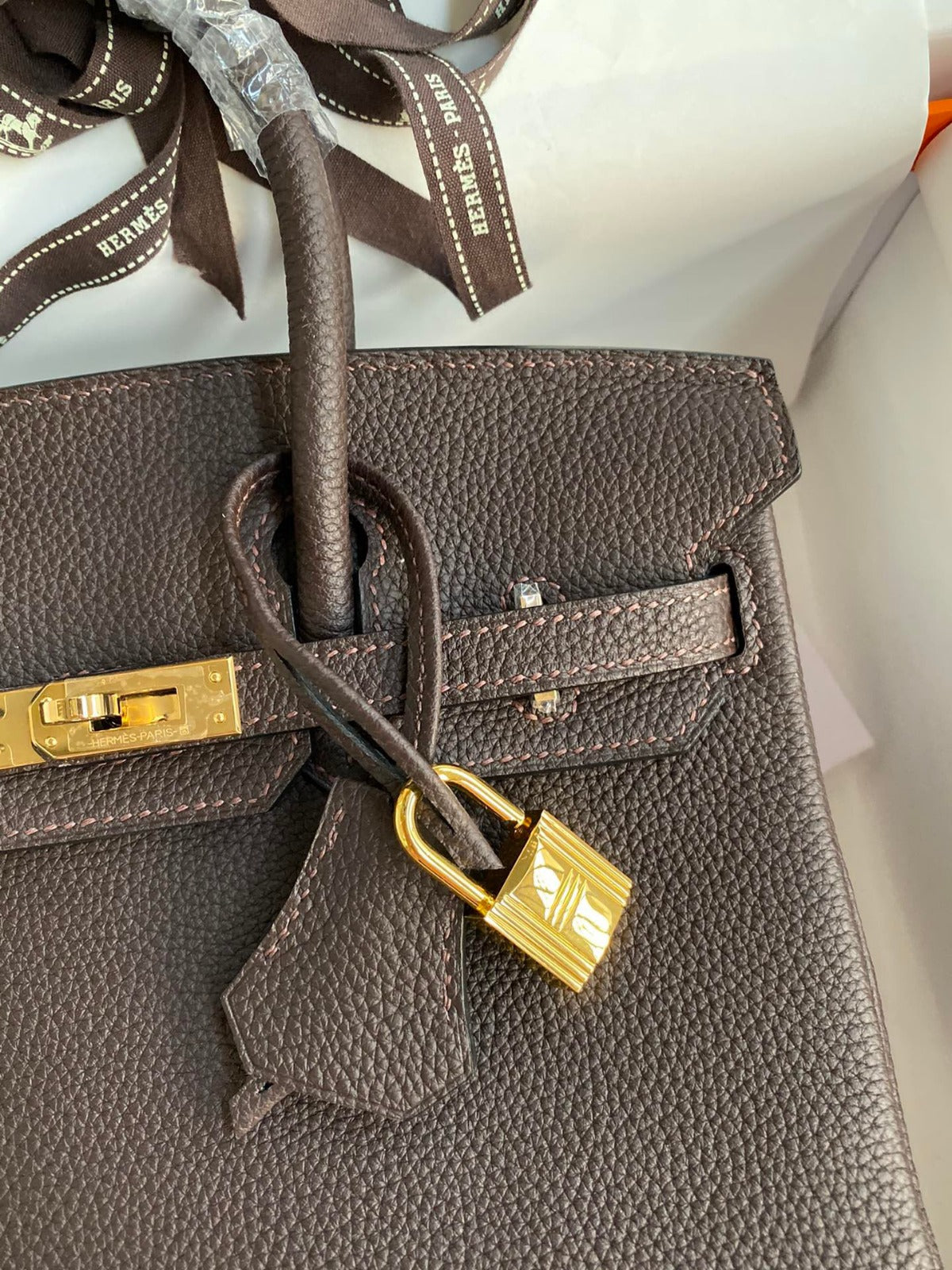 HM BIRKIN 35CM IN CHOCOLATE BROWN TOGO LEATHER GOLD HARDWARE