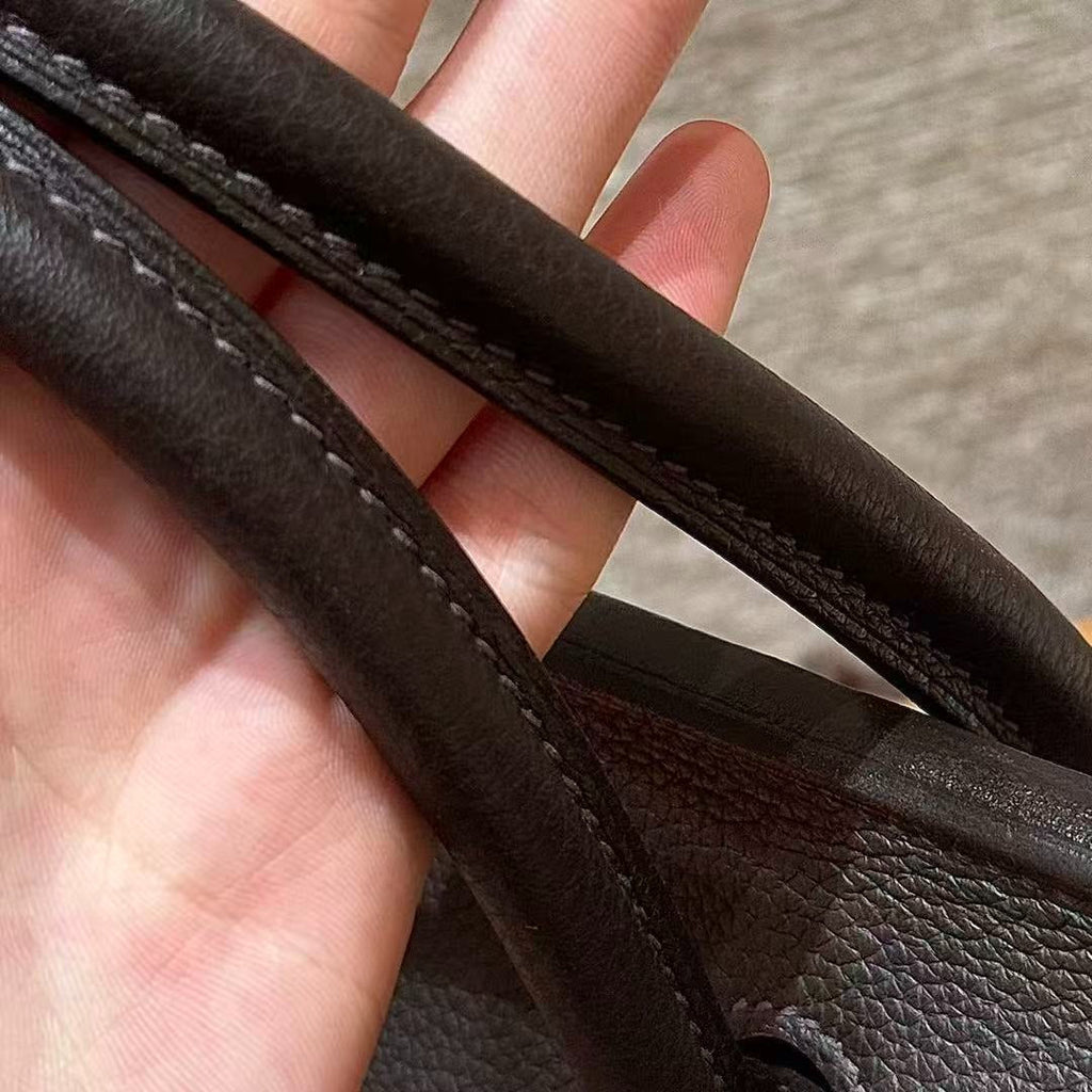 HM BIRKIN 25CM IN CHOCOLATE BROWN TOGO LEATHER GOLD HARDWARE