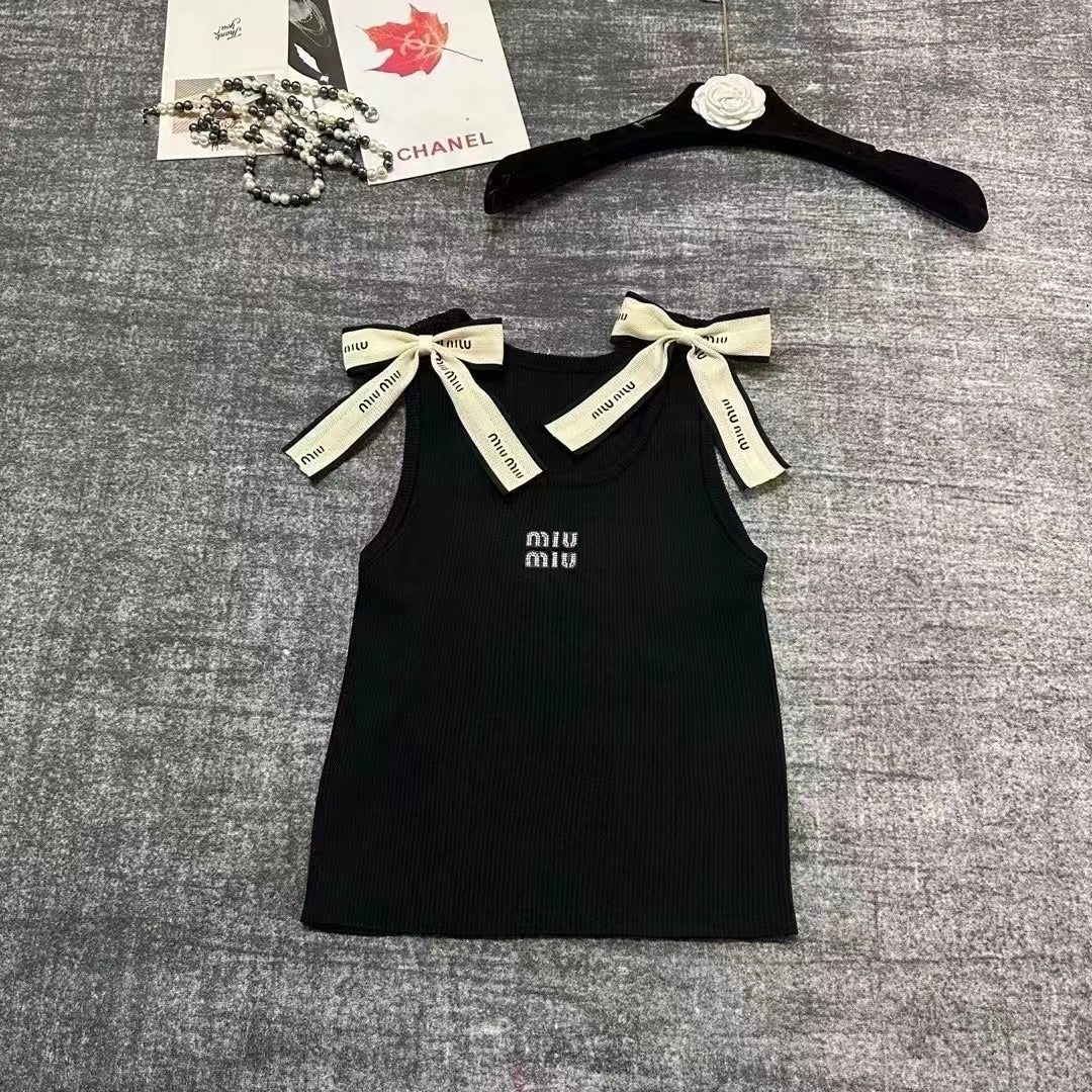 BLACK CHANEL TOP STYLE 986698