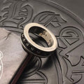 CHROME HEARTS CROSS MOTIFS STERLING SILVER RING