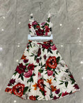 DOLCE & GABBANA SET IN FLORAL PRINTED