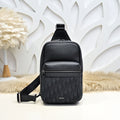 DIOR RIDER SLING BAG 26 IN BLACK DIOR OBLIQUE JACQUARD MIX CALFSKIN
