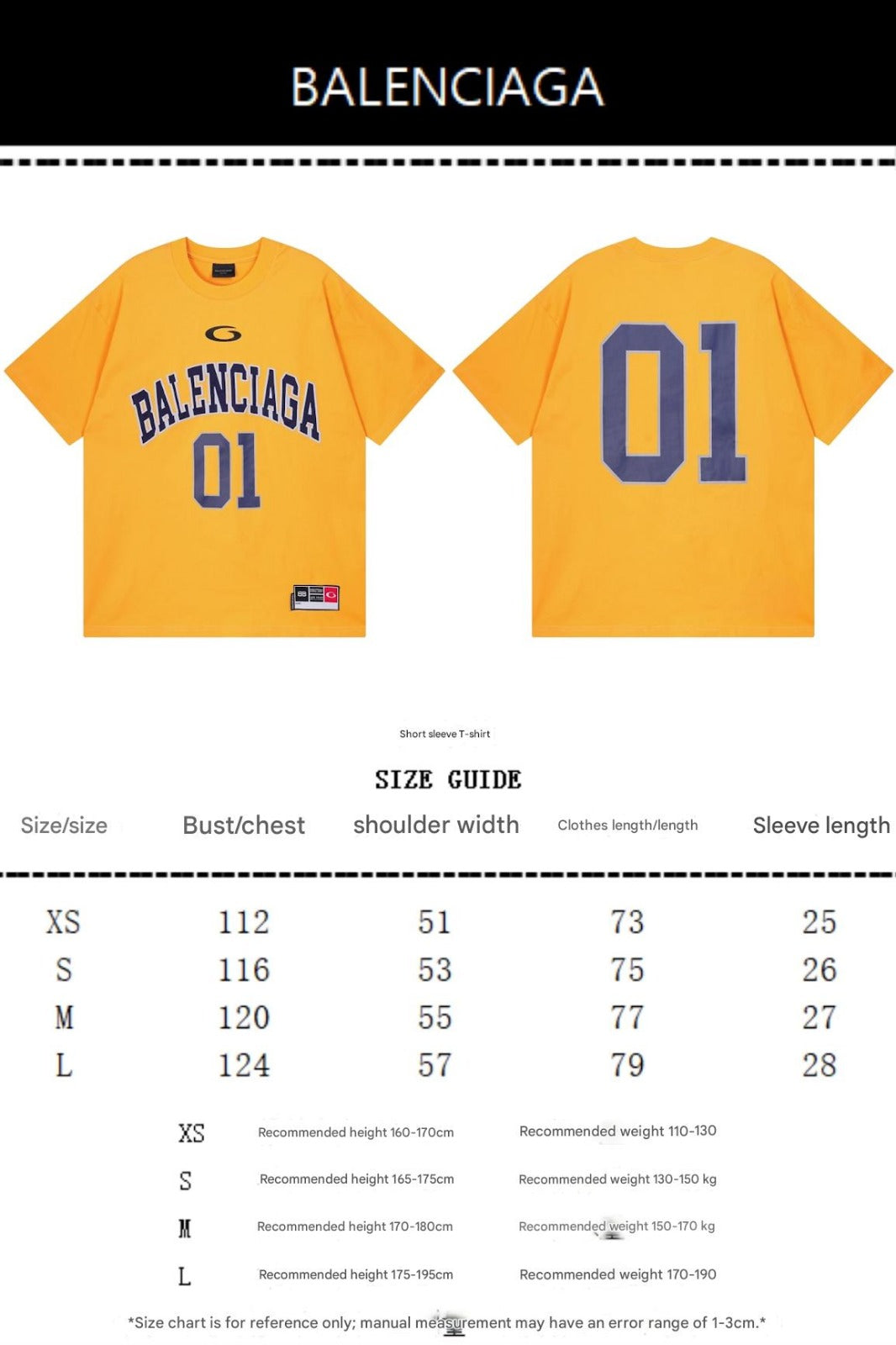 BALENCIAGA BASKETBALL OVERSIZED T-SHIRT IN YELLOW