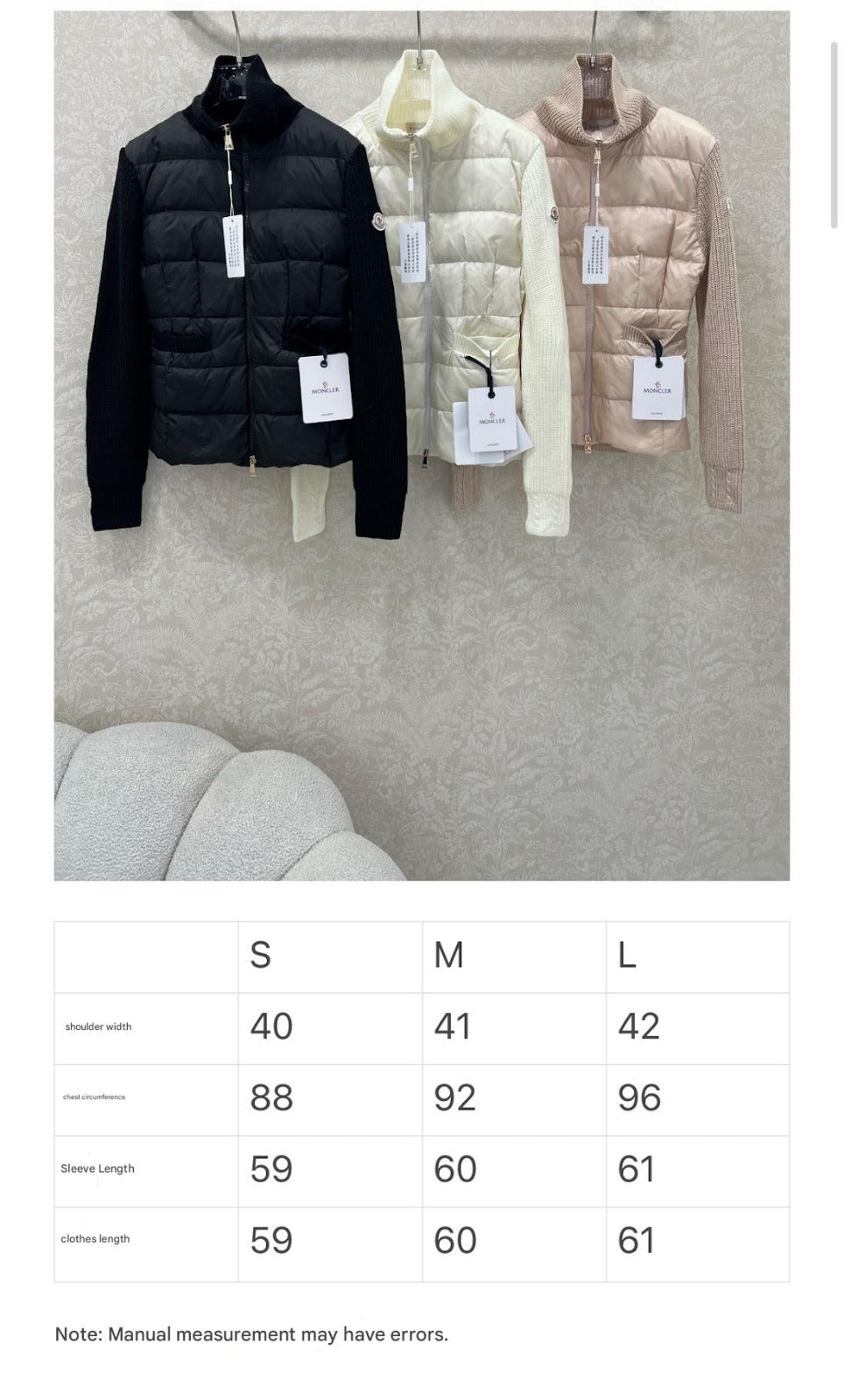 MONCLER 25S JACKET IN BLACK 073
