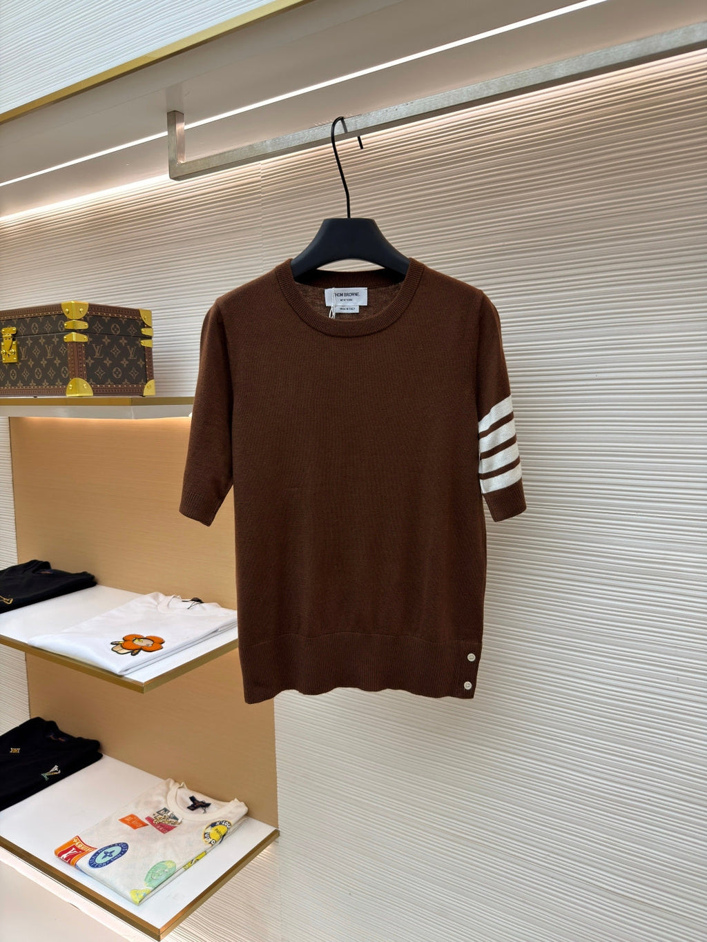 THOM 26S SHORT-SLEEVED SWEATER STYLE 169