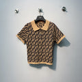 FENDI 26S SHORT SLEEVE POLO SHIRT 099