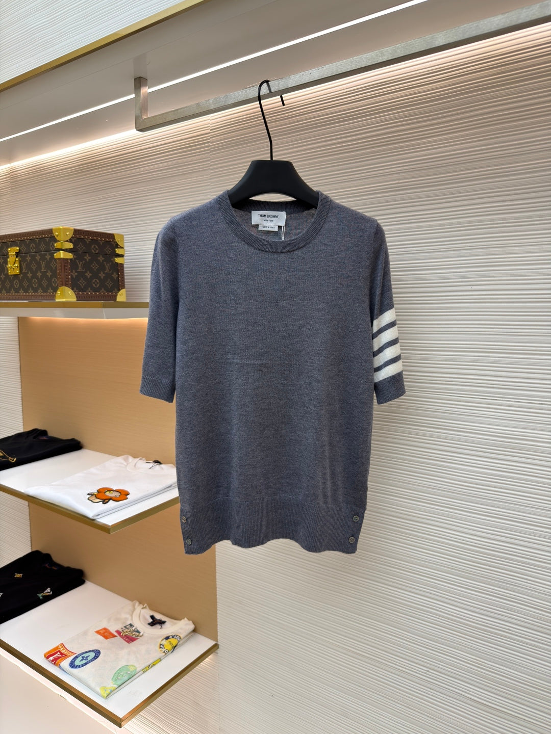 THOM 26S SHORT-SLEEVED SWEATER STYLE 174