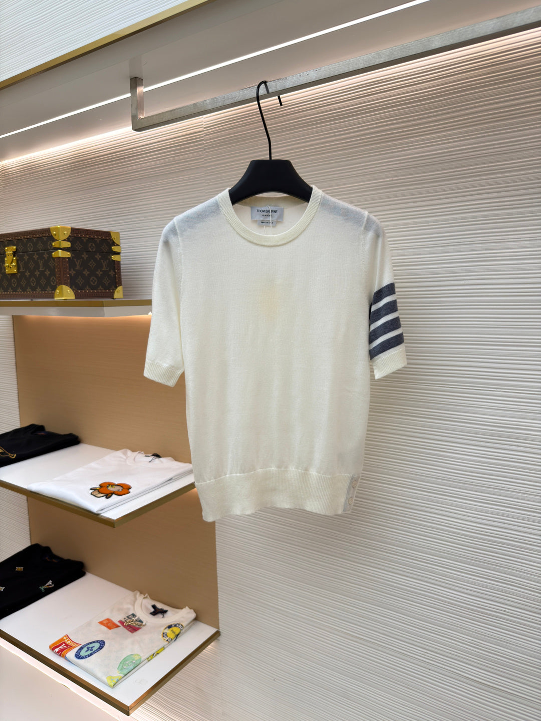 THOM 26S SHORT-SLEEVED SWEATER STYLE 173