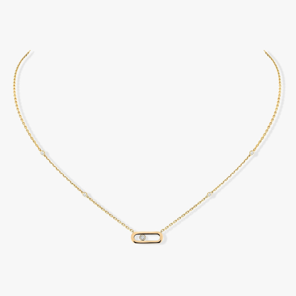 MOVE UNO DIAMOND NECKLACE