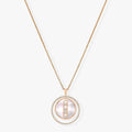 LUCKY MOVE MM NACRE BLANCHE DIAMOND NECKLACE