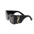 BUTTERFLY SUNGLASSES BLACK ACETATE