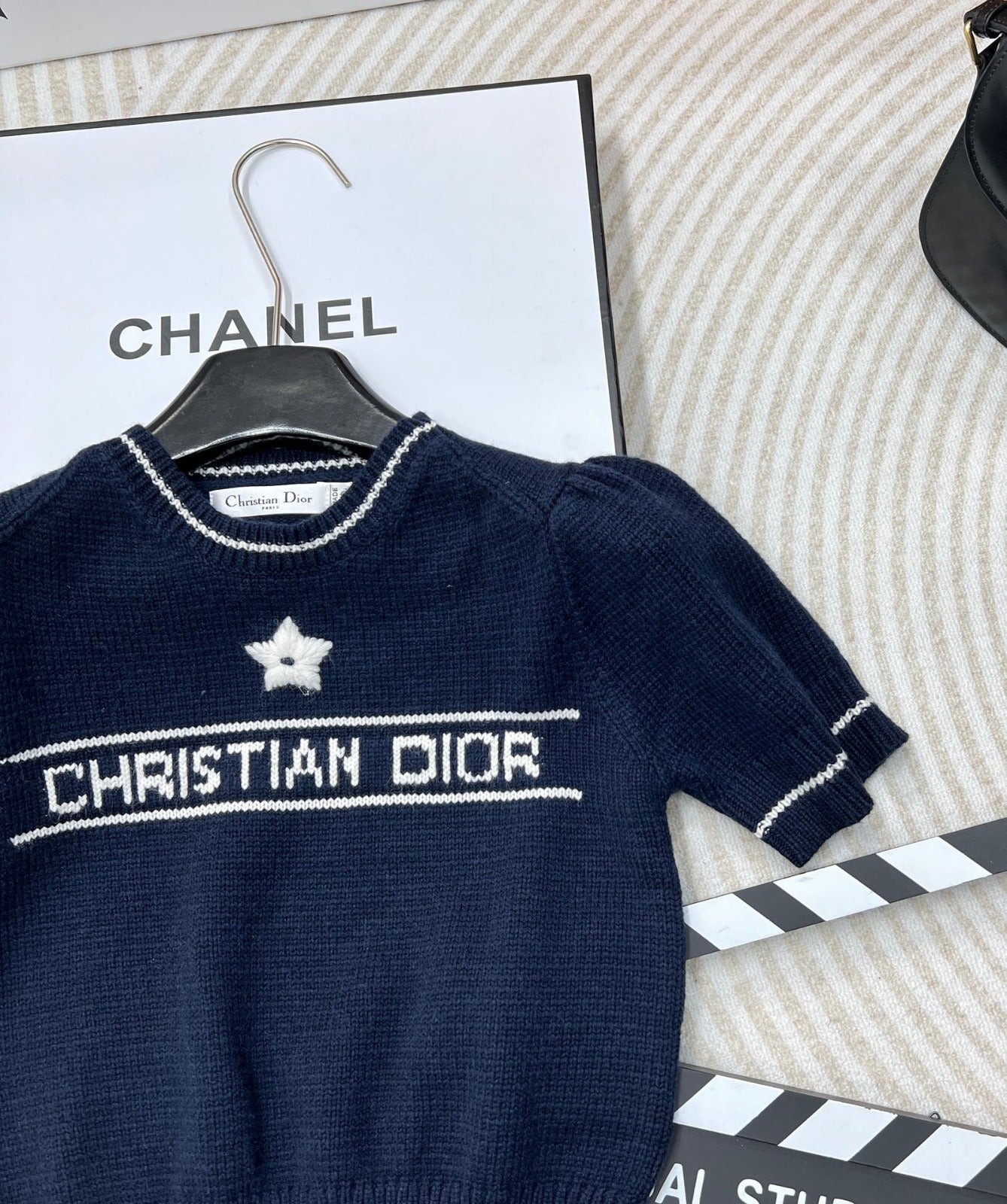 DIOR 26S SHORT-SLEEVE CREW NECK T-SHIRT 14526