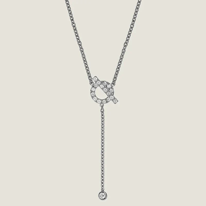 FINESSE SILVER DIAMOND NECKLACE