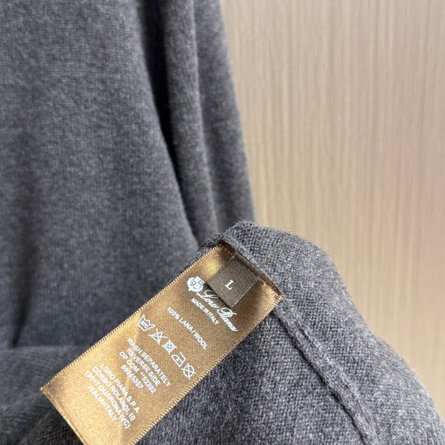 LP 26S ZIP NECK KNIT SWEATER 428