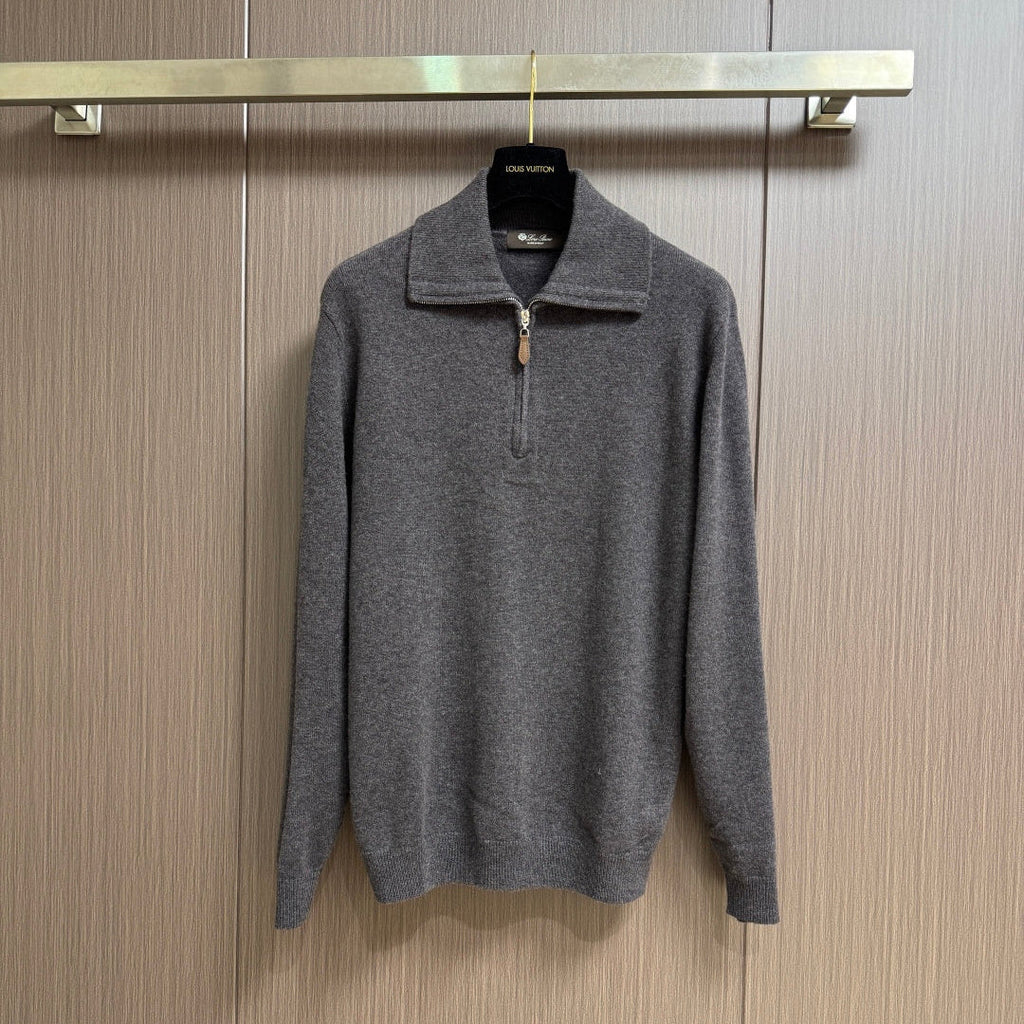 LP 26S ZIP NECK KNIT SWEATER 428