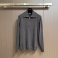 LP 26S ZIP NECK KNIT SWEATER 428