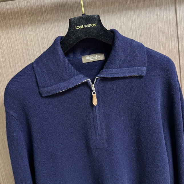LP 26S ZIP NECK KNIT SWEATER 427