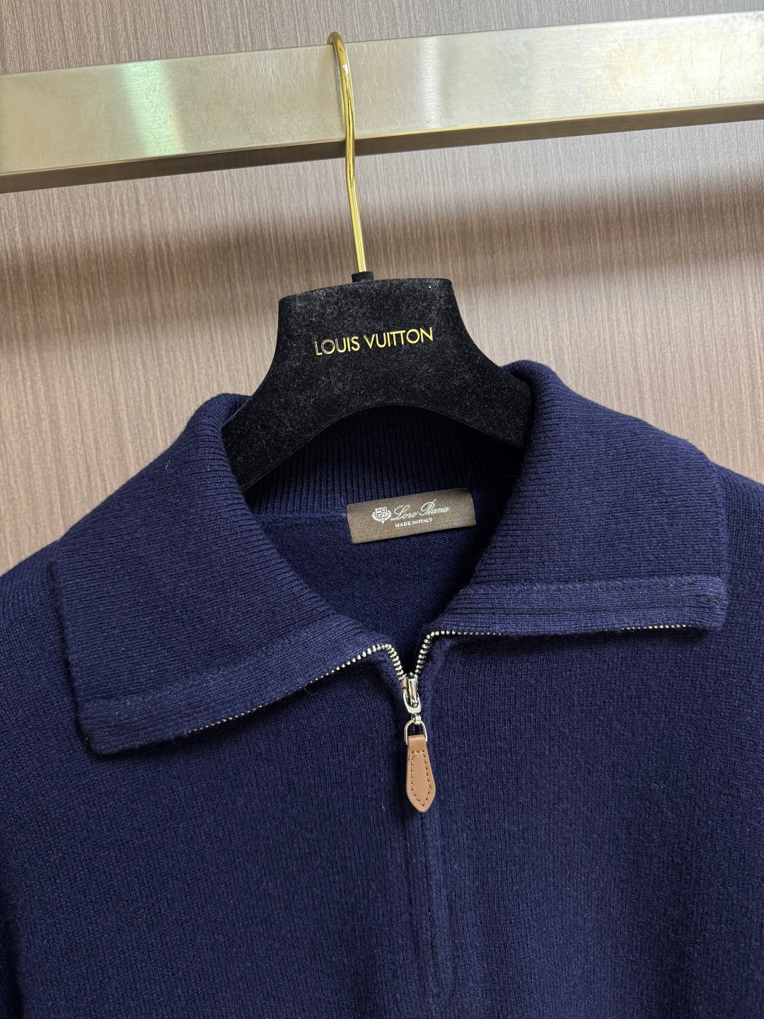 LP 26S ZIP NECK KNIT SWEATER 427