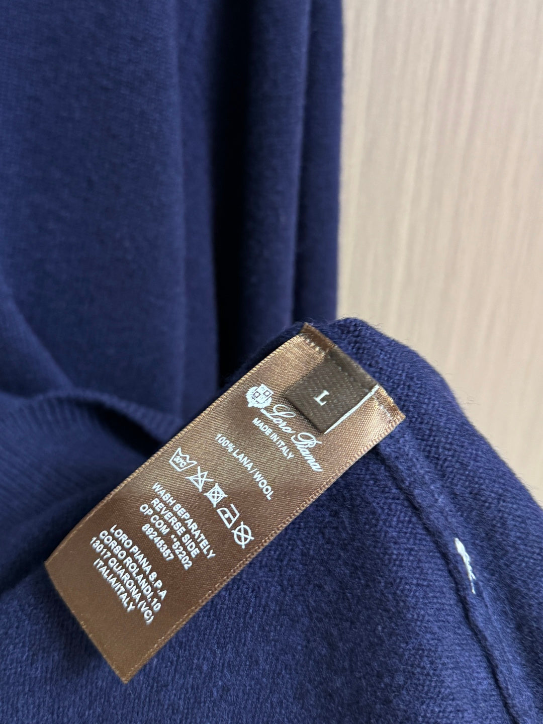 LP 26S ZIP NECK KNIT SWEATER 427