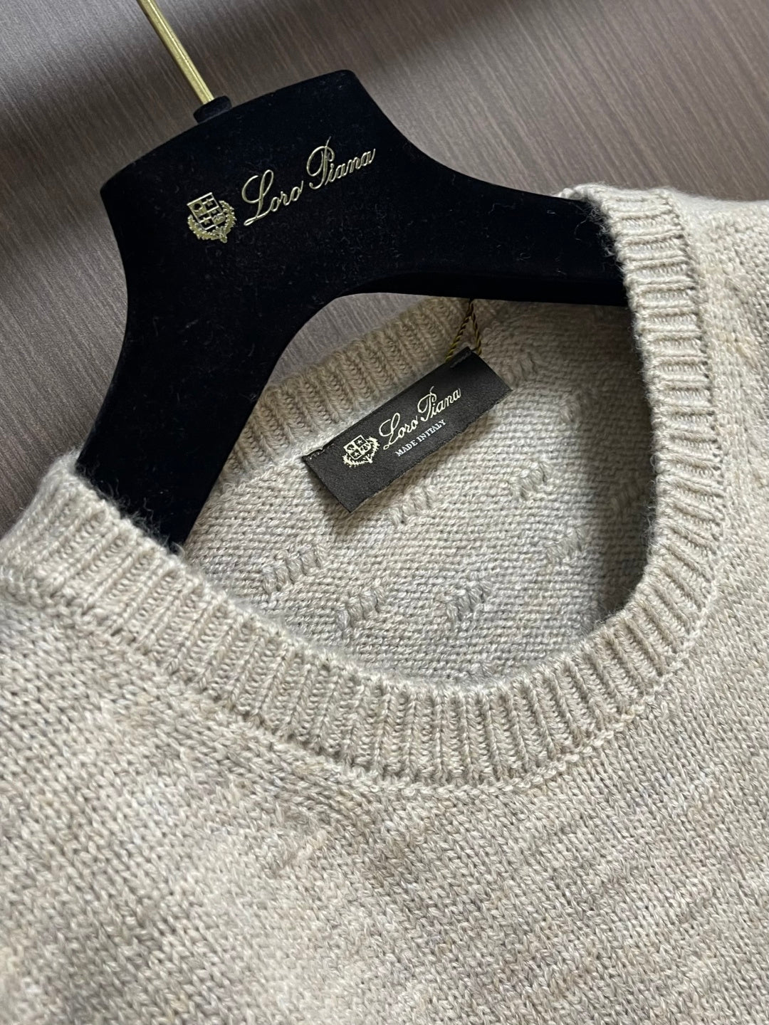 LP 26S KNITTED CREW NECK SWEATER 423
