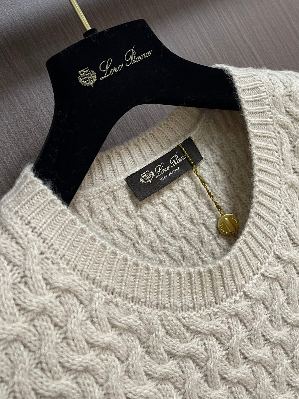 LP 26S KNITTED CREW NECK SWEATER 425