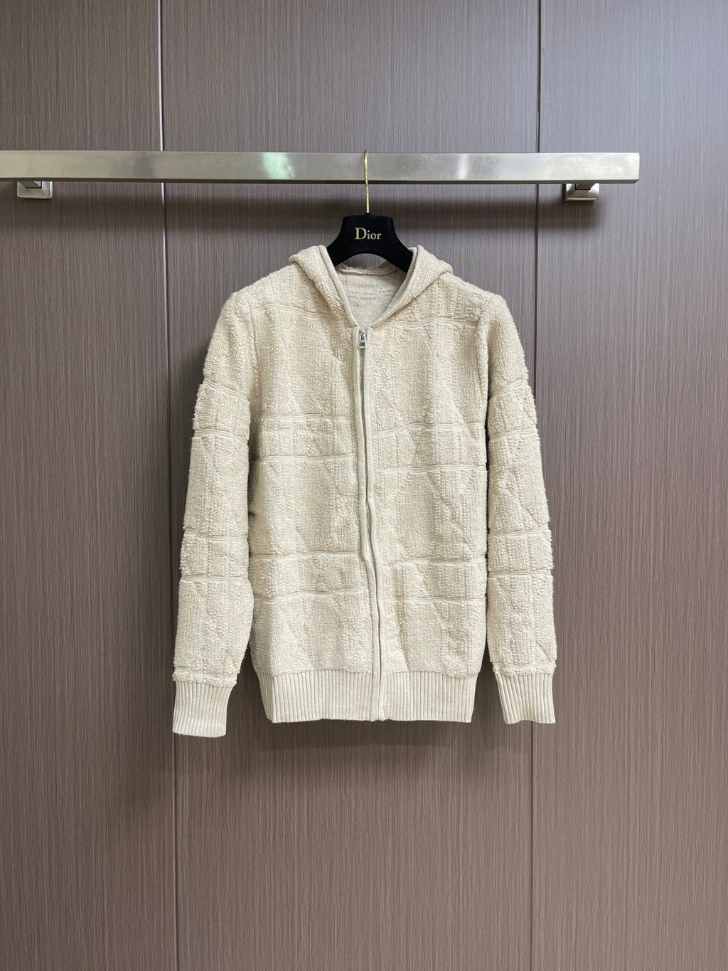 DIOR 26S KNITTED HOODED SWEATER 1007