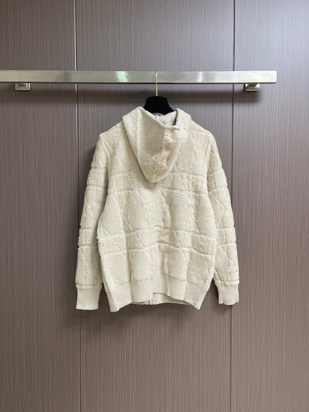 DIOR 26S KNITTED HOODED SWEATER 1007